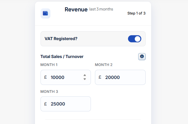 Fintori business finance dashboard shown on desktop and mobile